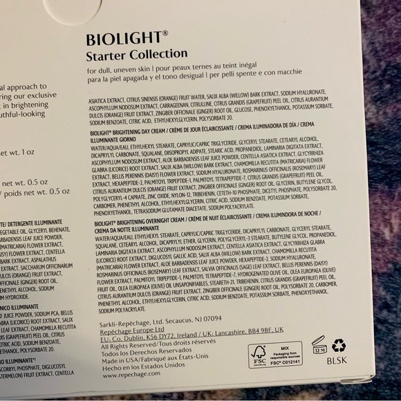 💛 Repechage Brightening Skin Solution Collection NWT - Picture 10 of 12